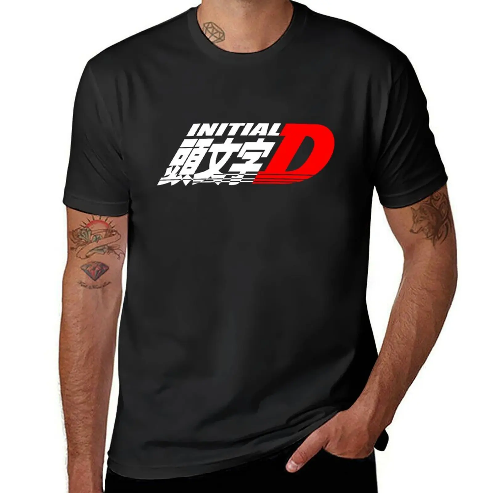 

InitialD T-Shirt T-shirts oversize vintage anime shirt blacks blue archive mens tall t shirts