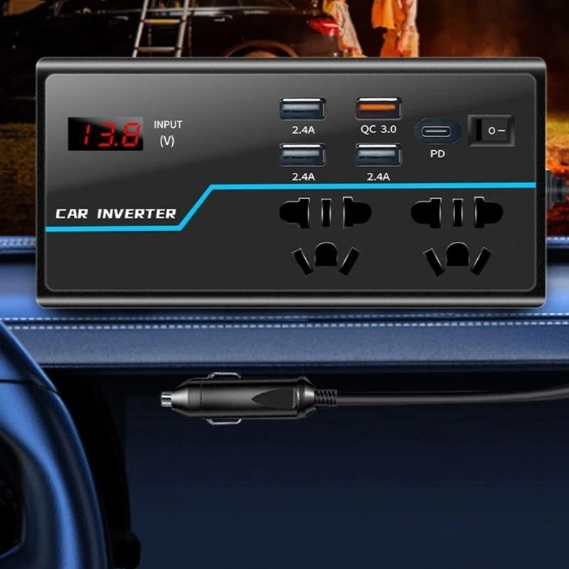 41XA Portable Car Inverter High Efficiency Auto Inverter for Reliable Power Supply