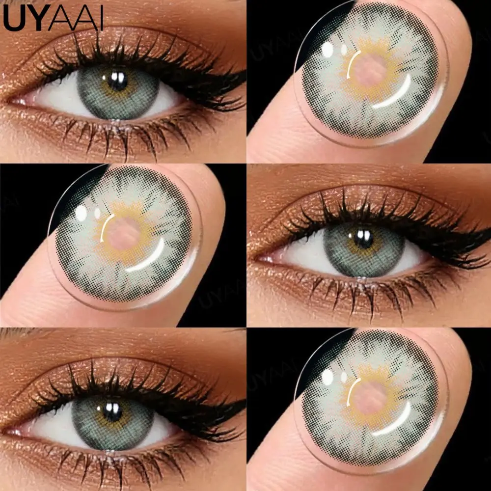 UYAAI Kleurcontactlenzen Siri Green Lenzen Make-up PATTAYA Groene Lenzen Beauty Pupils Cosmetische Gekleurde Lenzen Colorcon Groene Lenzen