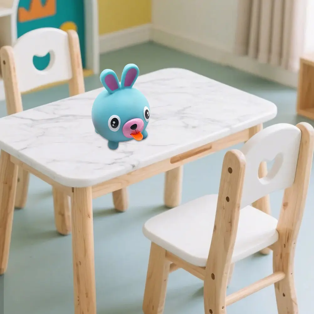 

Милая игрушка-антистресс в виде кролика с выдвижным языком для снятия стресса, сенсорной стимуляции, развлечения и расслабления