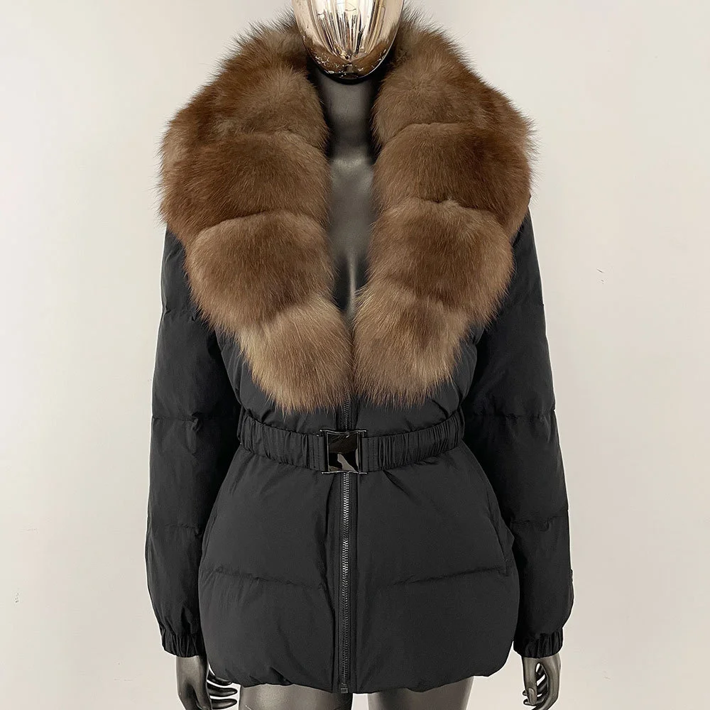 2025 المرأة الشتاء الفراء أسفل سترة حزام الفراء طوق مشد سترة نسائية القطن وسادة مبطنة y2k جديد جودة عالية معطف الصدرية #5