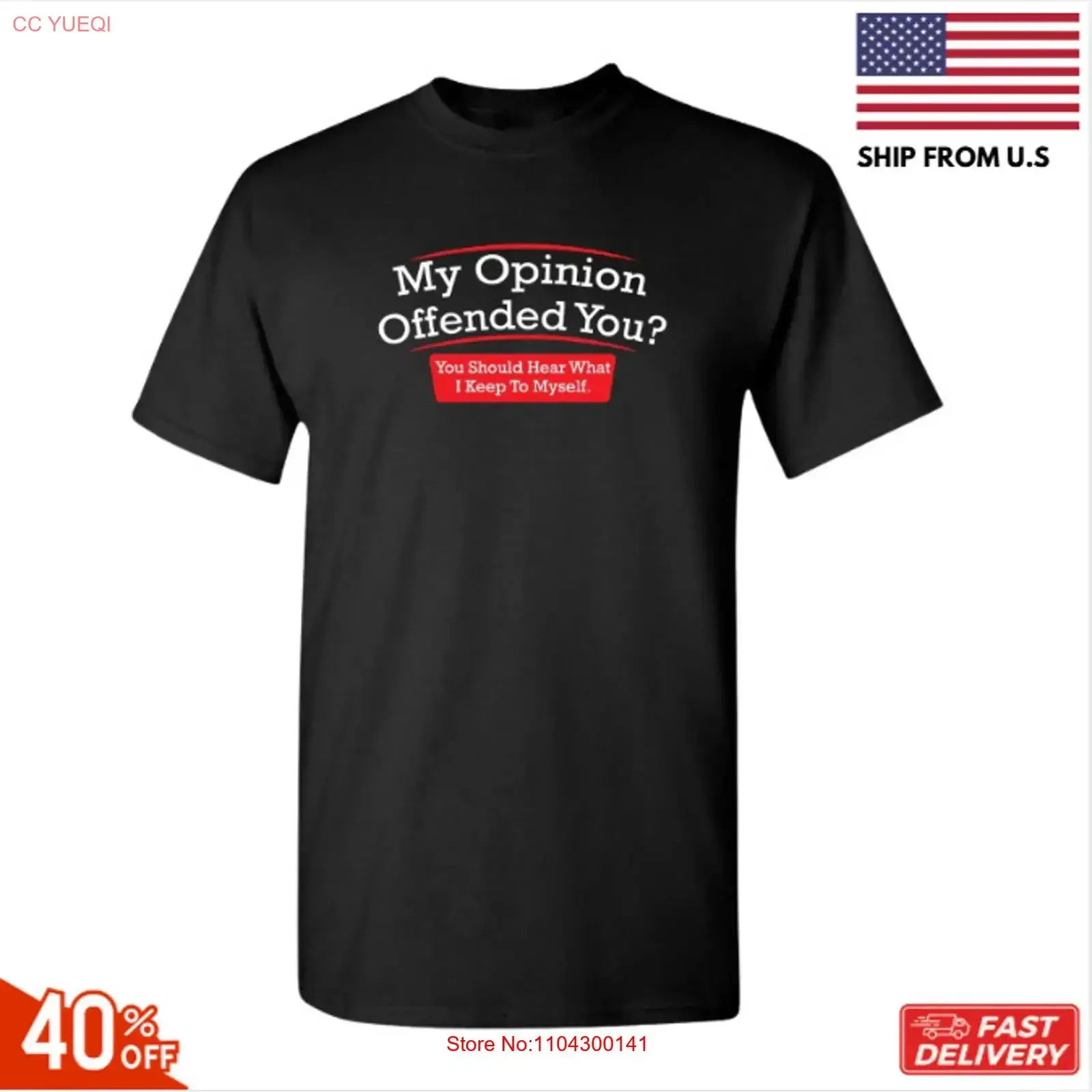 My Opinion Offended You Sarcastic Humor Novelty Funny T Shirt reprint vintage Washed fashion graphic homme Breathable Slightly