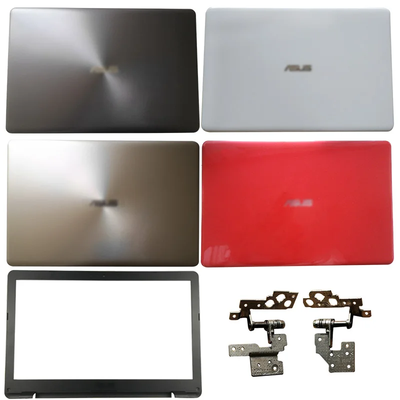 Original 95% NEW For ASUS FL8000 FL8000U FL8000UN F580 V580 Laptop LCD Back Cover/Front Bezel/Hinges