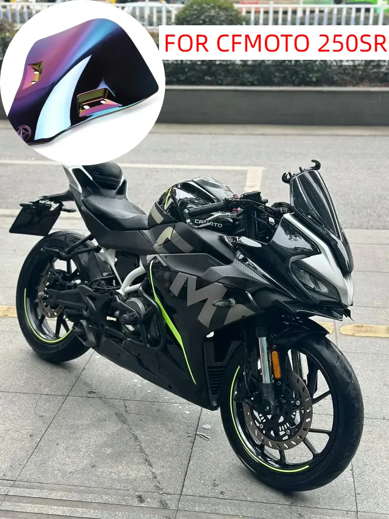 

FOR CFMOTO 250SR 300SR SR 250 300 SR ALL YAERS Motorcycle Double Bubble Windshield Windscreen Wind Deflectore Accessories