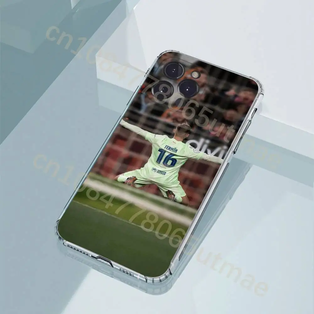 F-Fermin Lopez Phone Case For iPhone11,12,13,14,15,16,17,Plus,Pro,Max,Plus,Transparent Cover