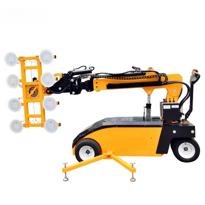 Glass Lifting Robot Remote Control Automatic Glass Positioning And Mounting Robot