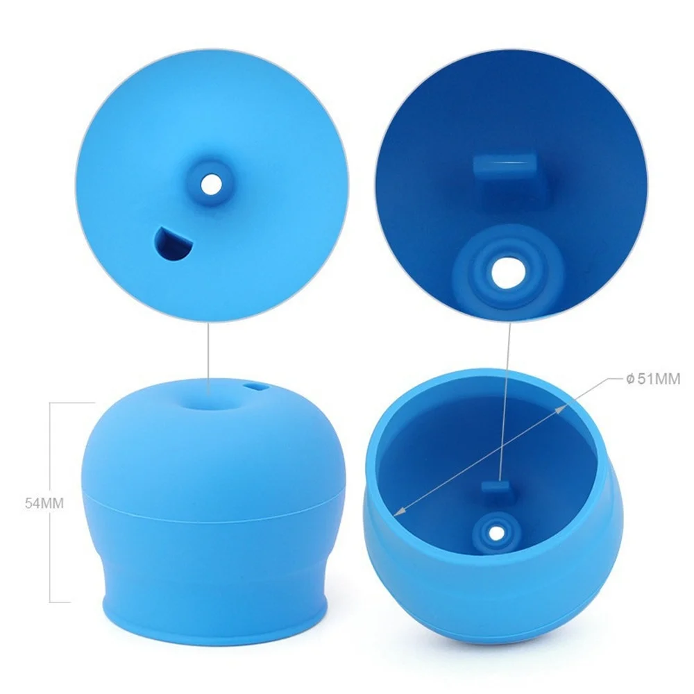 Color Silicone Sippy Cup Lids Straw Spill Proof Cup Cover for Water Bottle Mason Jar Baby Toddler BPA Free 10pcs/lot DEC415