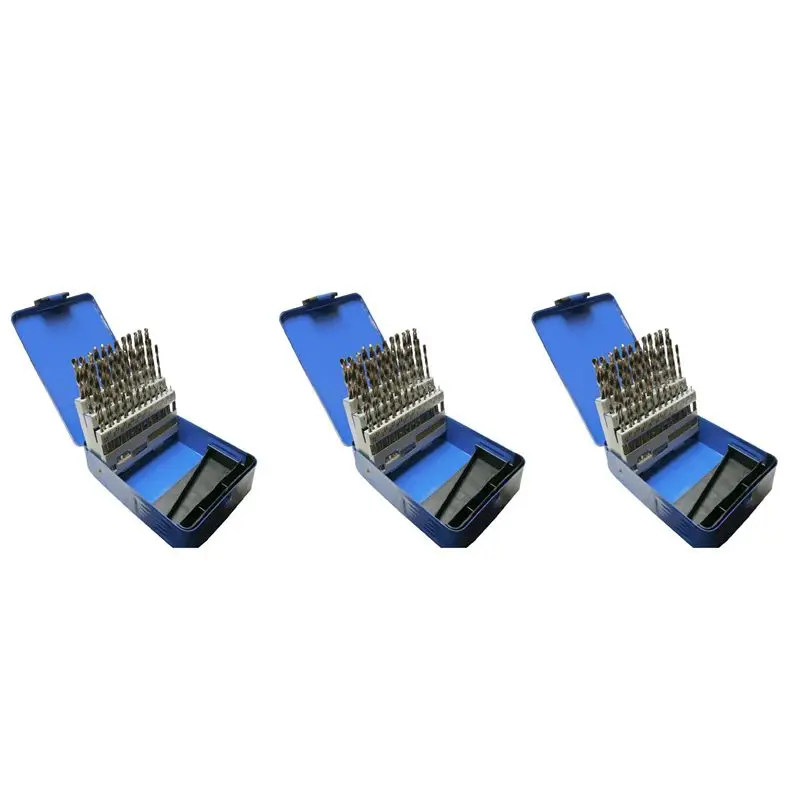 

AT05-153Pc Engineering Drill Bit Set Hss 1 - 6Mm In 0.1Mm Increments