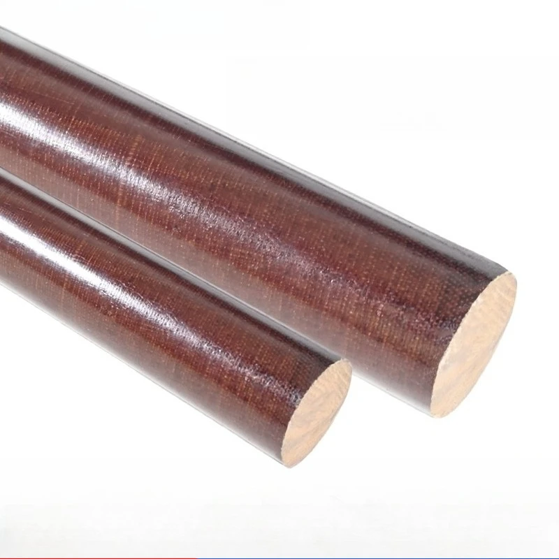 

8mm Phenolic Resin Laminated Cloth Bar Bakelite Rod Insulated Electric Wood Stick