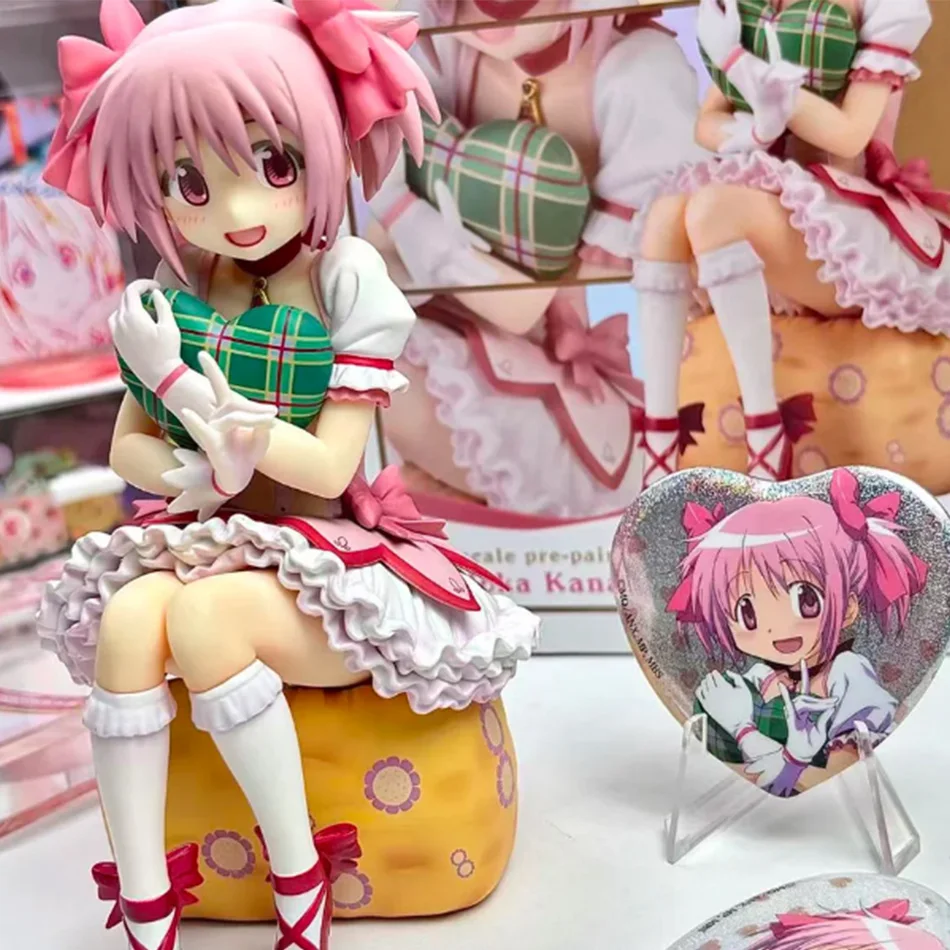 Figurka anime Puella Magi Madoka Magica, Kaname, PVC, model figurki akcji anime, model z kreskówki anime, zabawka, prezent, 14-18 cm