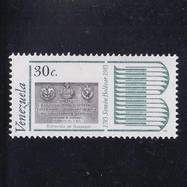 Venezuela Post Jahr 1982 Helden im Befreiungskrieg in Lateinamerika 15 neue Sammlerbriefmarken Material für Scrapbooking – Detail 6