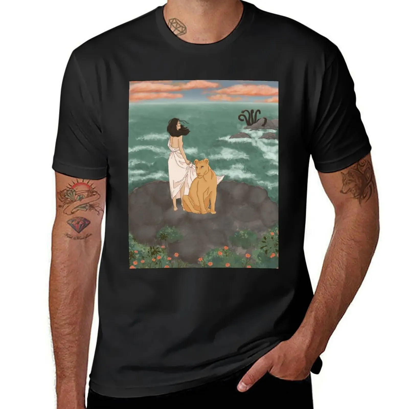 Circe Greek Goddess Mythology | T-Shirt vintage clothes aesthetic clothes cute clothes anime plain t shirts men