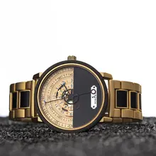 Men's Waterproof Wooden and Steel Automatic Watch #3