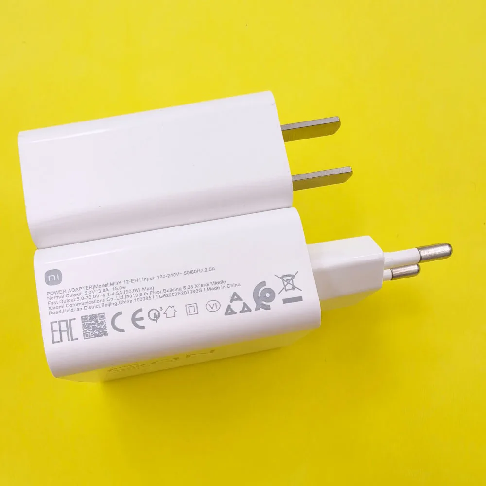 Xiaomi Mi 15 15S Ultra POCO F7 X7 Pro Redmi K80 شاحن 90 واط USB شحن توربو سريع الاتحاد الأوروبي/الولايات المتحدة محول الجدار 1/1.5/2 متر 6A نوع C كابل