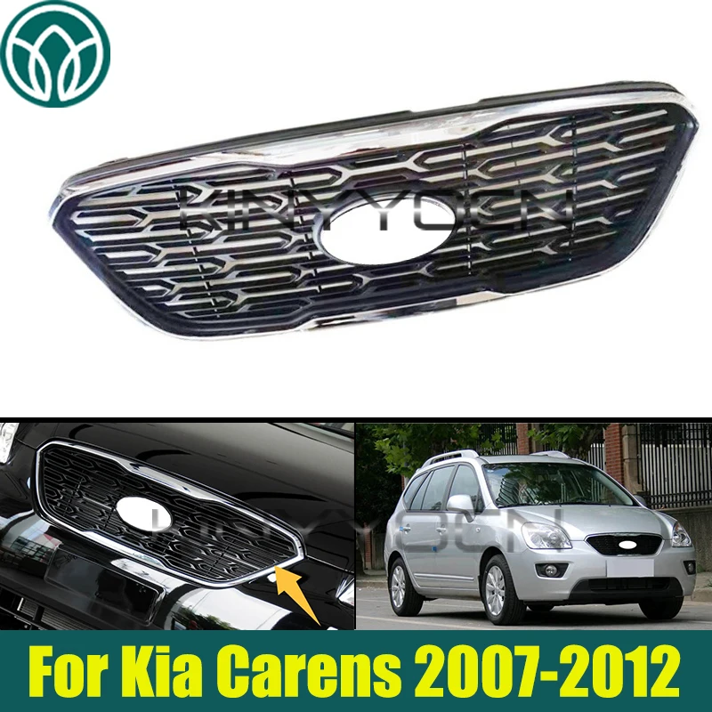 

Front Bumper Grille Mesh For Kia Carens 2007-2012 Front Bumper Hood Grille