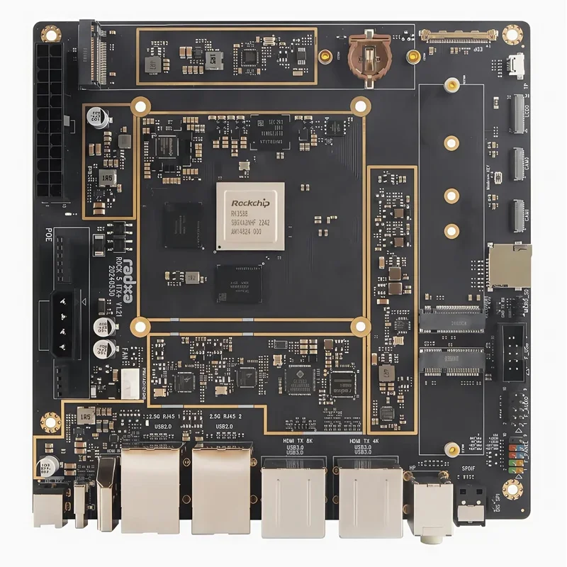 Radxa ROCK 5 ITX+ RK3588 CPU Octa-core Mini-ITX motherboard LPDDR5 8K