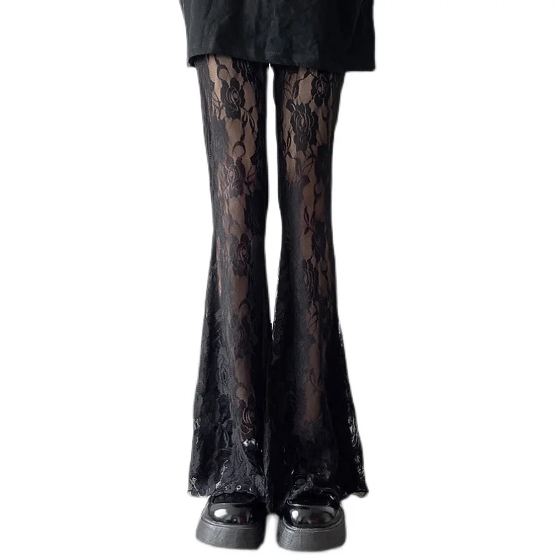 calcas-de-renda-com-fundo-de-sino-recorte-sexy-preto-transparente-bainha-de-perna-larga-calcas-personalizadas