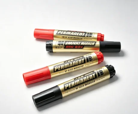 Large Capacity, Permanent Refillable Ink, Reusable Thick Nib, Black Ink Art Marker Pen, Suitable For Teaching And Conference Pen