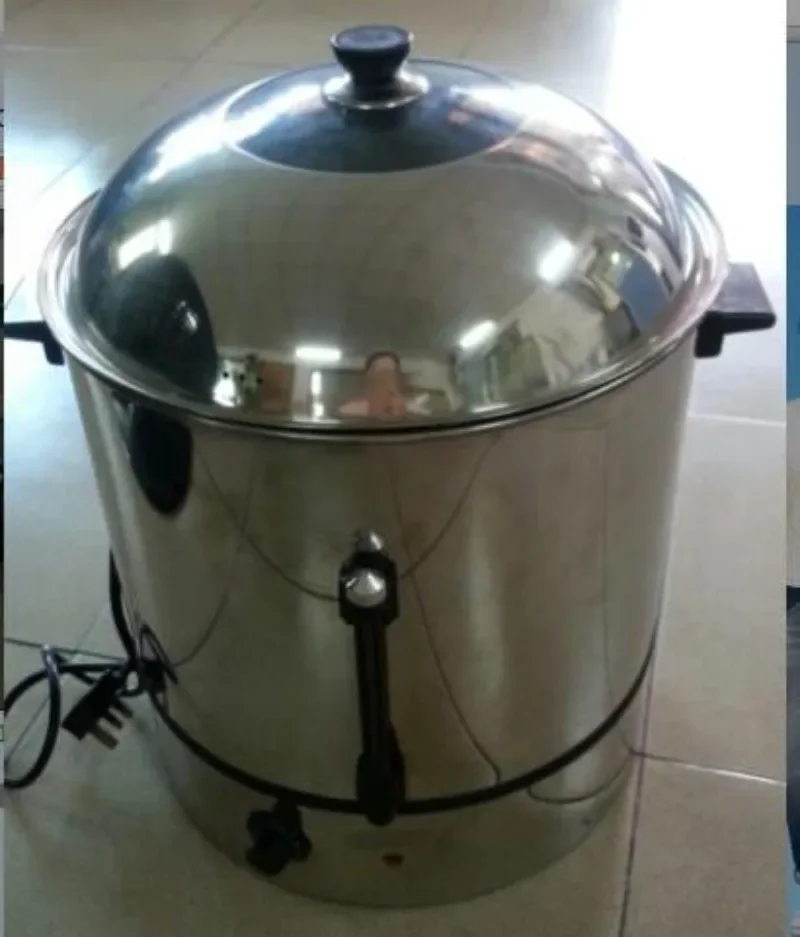 30L-40L electric stainless steel commercial corn steamer