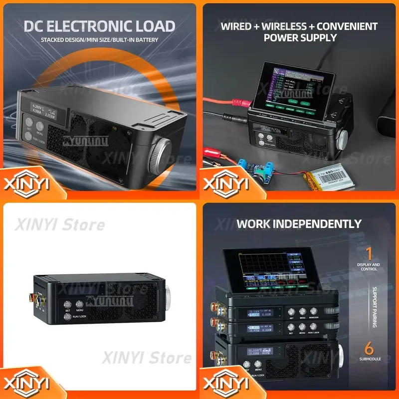 for MDP-L1060 P906 Electronic Load Adjustable Digital Power Supply 100W Laboratory Programmable Linear Power Meter Module