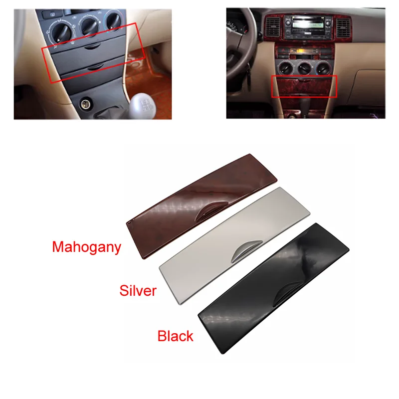 

Fit for Toyota Corolla AC Control Panel Cover Ashtray Lid Center Console Trim Storage Box Cap