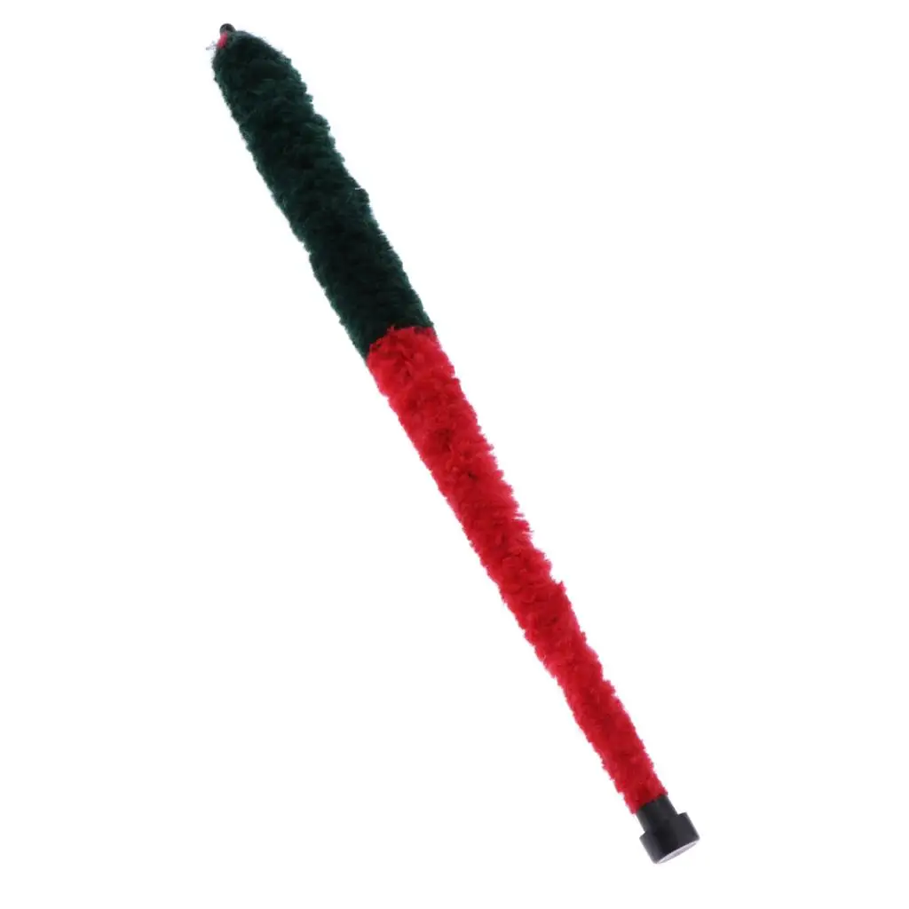 Soprano Saxophone Cleaning Brush Straight Sax Pad Saver, Red Green