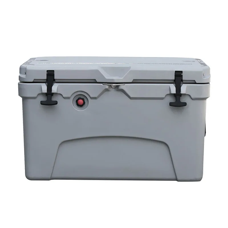 

Hot Sale Travel Small Cooler Camping Hard Surface 45QT Meat Car Refrigerator