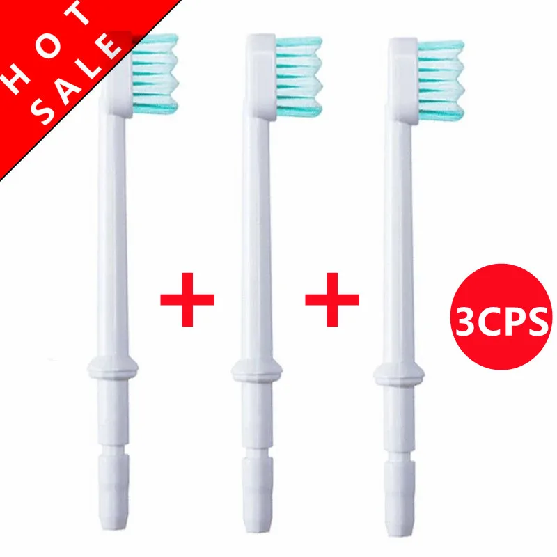 3Pcs Replacement Toothbrush Jet Nozzle Teeth Cleaning Jet Tip Compatible With Waterpik WP-100 WP-108 WP-112 WP-250 WP-300 FC168