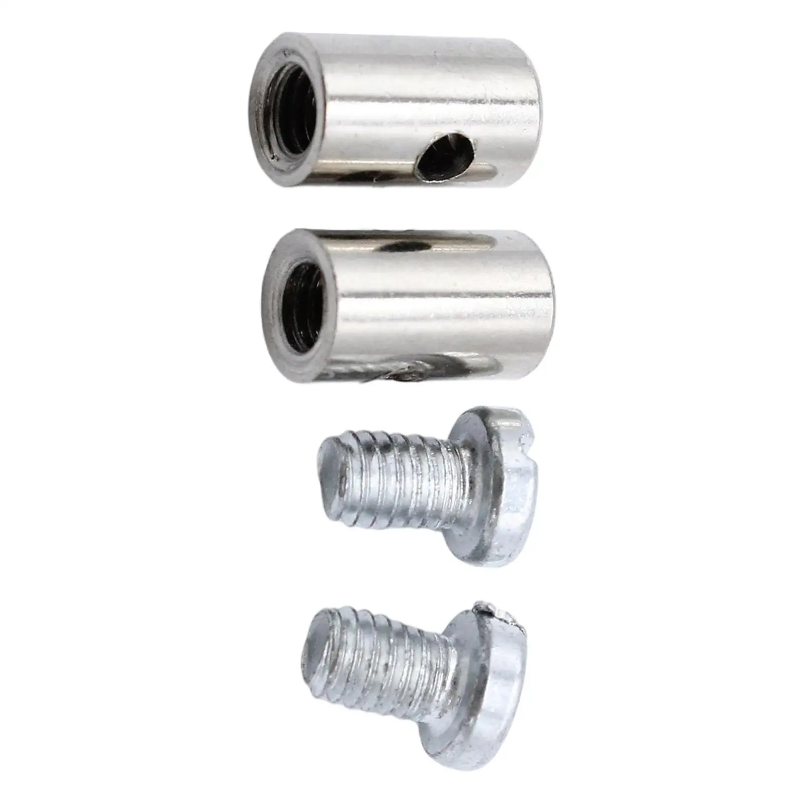 

2-Pack Metal 6mm Thread Brake Cable Solderless Nipple Screw for Scooter Hardware