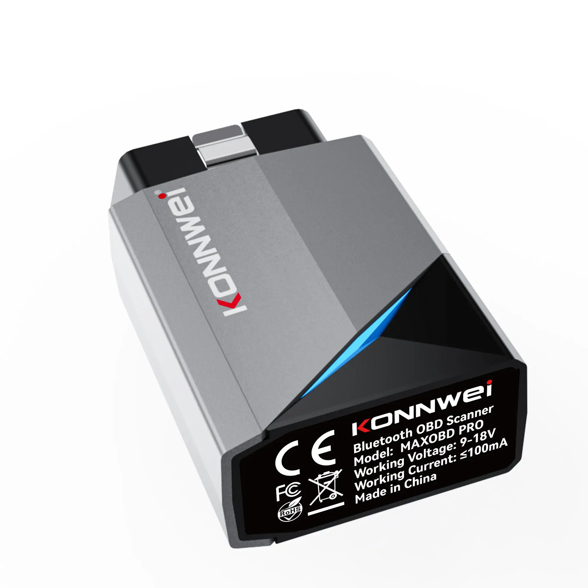 KONNWEI MAXOBD PRO Bluetooth OBD2 Car Fault Scanner Code Reader Oil Reset Auto Diagnostic Tool for 12V OBDII Vehicles