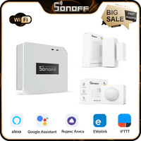 Sonoff RF BridgeR2 433MHz WiFi Hub /PIR3 PIR Motion/DW2 Smart Door&Window Sensor Via Ewelink Alexa Google ALice Remote Control