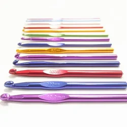 4Pcs/8Pcs A Set 2/2.5/3/3.5mm Aluminum Oxide Knitting Needles Crochet Hook Weave Crochet Needles Home Tools Sewing Accessories