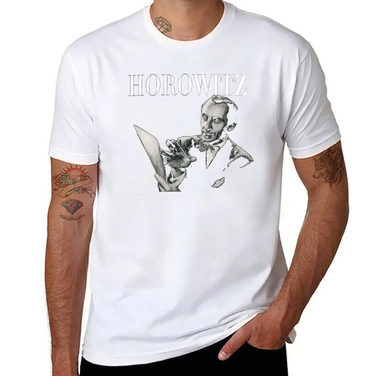 

Horowitz Vladimir - Pianist T-Shirt Trend Art Print T-Shirt