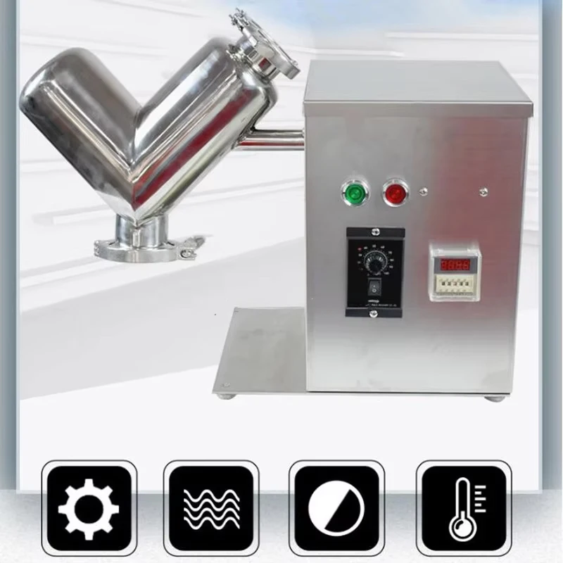 

Automatic Industrial High Speed Dry Powder Mixer V Shaped Blender Powder Mixing Machine