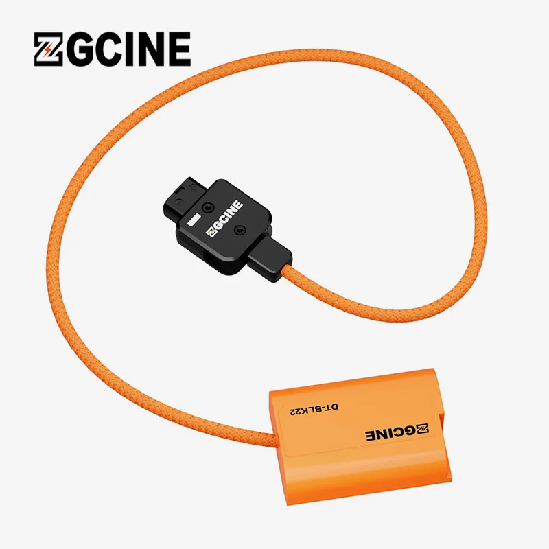 

ZGCINE D-Tap to Panasonic DMW-BLK22 Dummy Battery with Braided Power Cable (23.6") for Panasonic GH5 GH5S G9 LUMIX S5 S5 II
