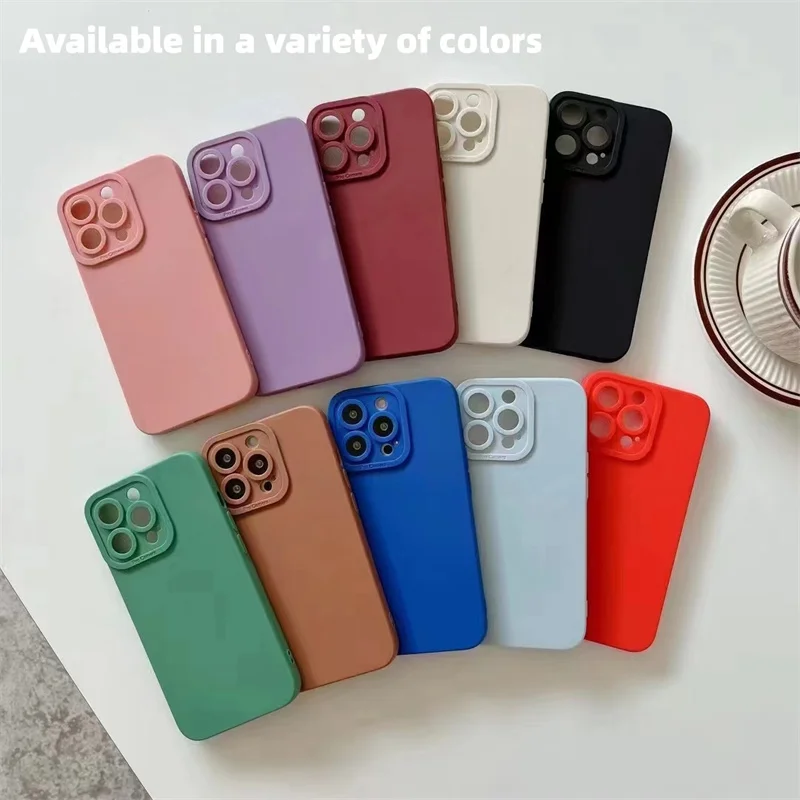 For Xiaomi Redmi Note 13 4G Case for Xiaomi Redmi Note 13 Case Slicone Funda Coque Soft TPU Phone Back Cover Redmi Note 13 4G