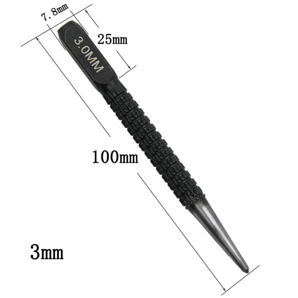 Acciaio legato punzone centrale in acciaio Scriber Marke metallo marcatura del legno strumento di perforazione intaglio Scribing Marker Tools