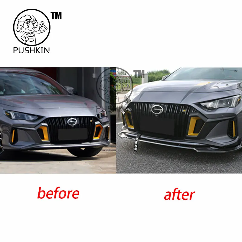 For Trumpchi GAC Empow New DODGE Attitude GT Front shovel modification special front lip anti scratch Modification Accessories