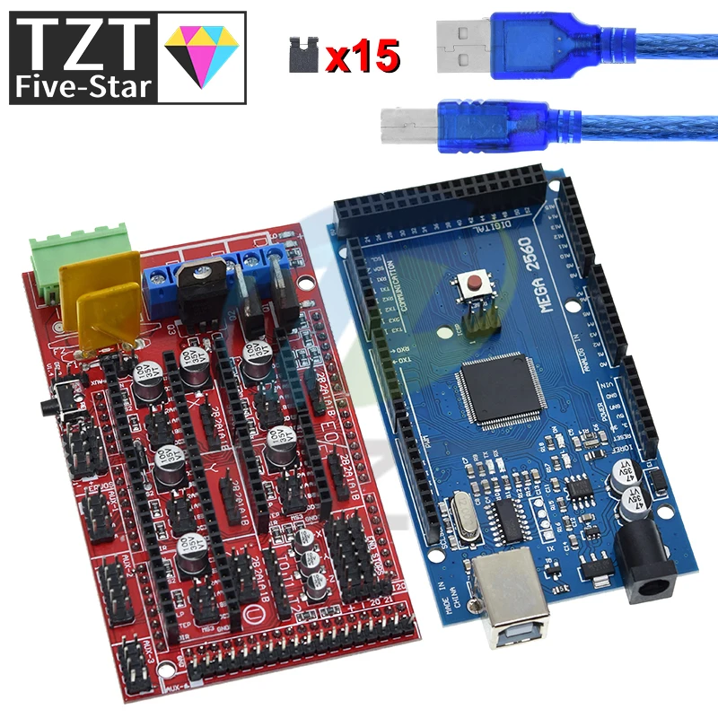 tzt-mega-2560-r3-mega2560-rev3--ramps-14-controller-for-arduino-3d-printer-arduino-kit-reprap-mendelprusa