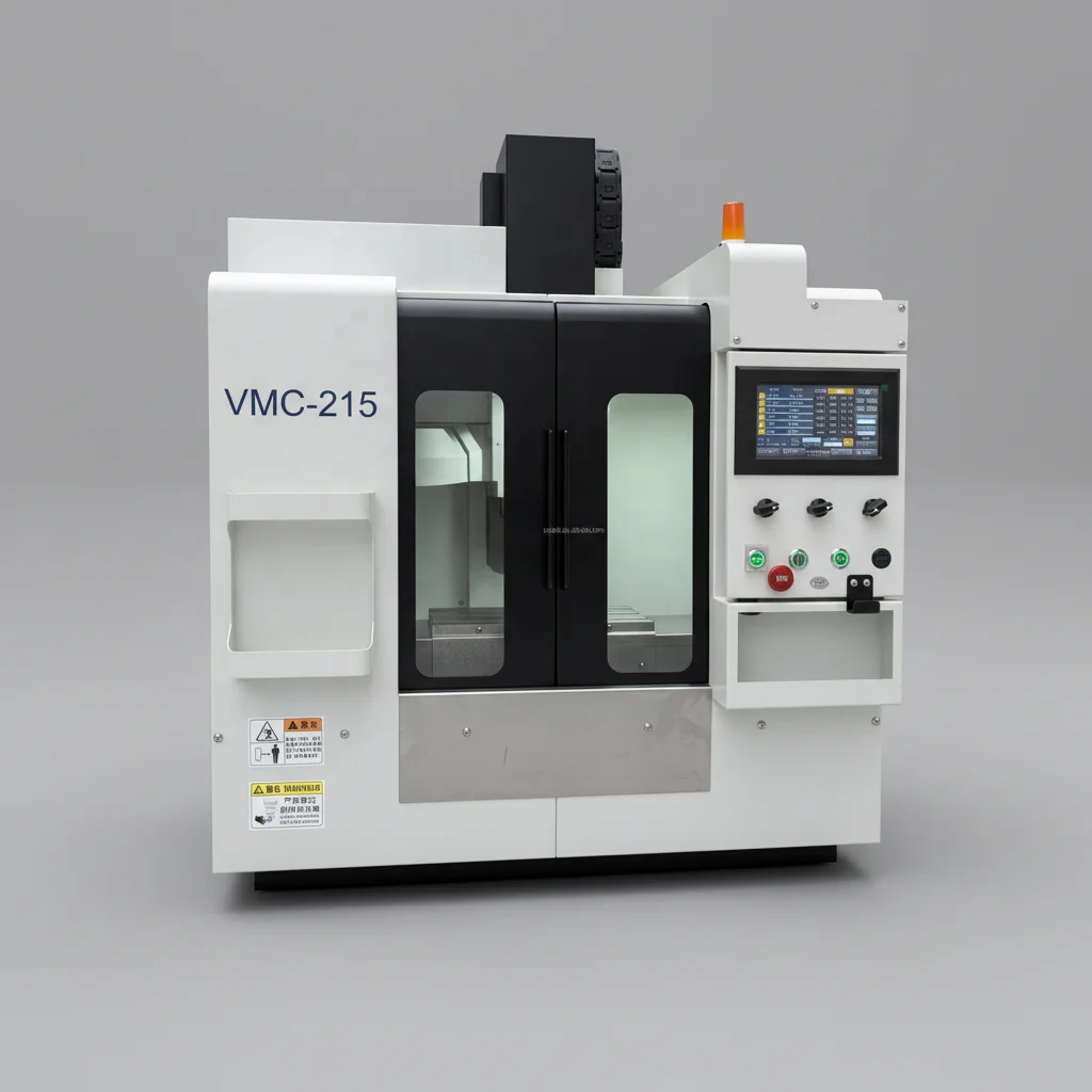 JT VMC215 high-end series vertical numerical control milling machine 3-axis automatic DELEM control ISO20 spindle 200*150x*50mm