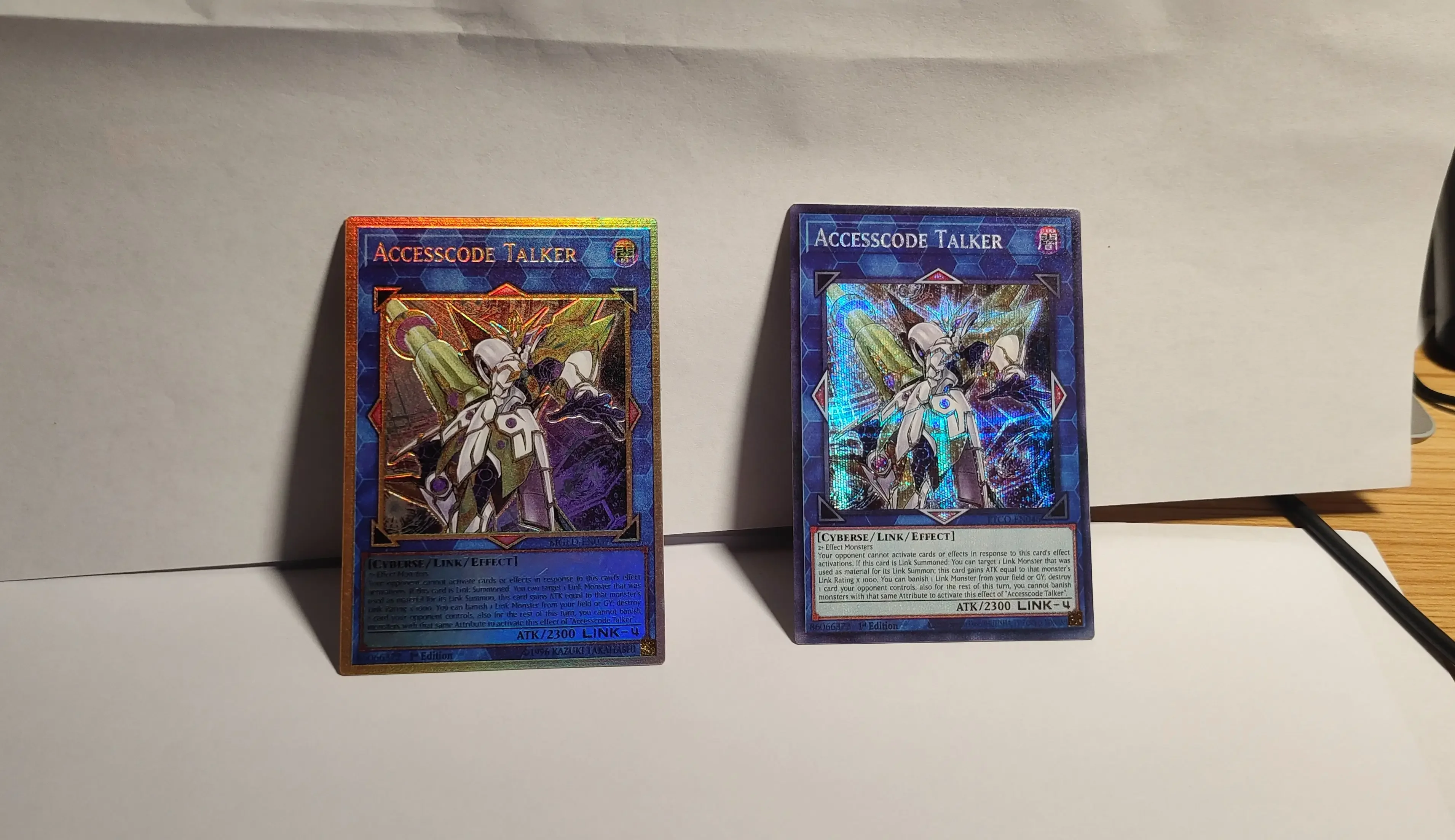 

Yu-Gi-Oh PGR ETCO-EN046/ Accesscode Talker Gift Collectible Card Toys (Not Original)