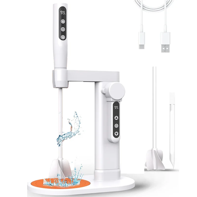 

A96K-Electric Resin Mixer Epoxy Resin Mixer With Electric Stand For Resin Molds, Paint, Resin Tool,DIY