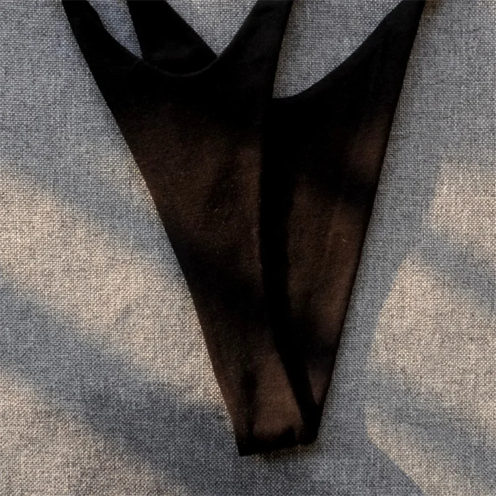 1/2 ks brazilské dámské bavlněné tanga sexy kalhotky dámské kalhotky jednobarevné tangá - náhled 6