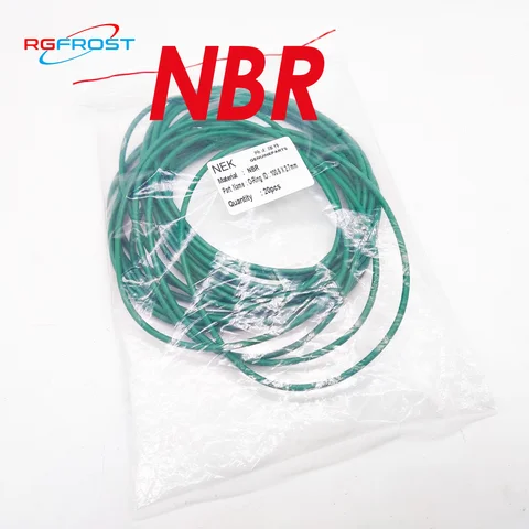 (100,6*2,7 мм) R134a NBR резиновый комплект уплотнительных колец, высокая термостойкость для автомобильного клапана кондиционера