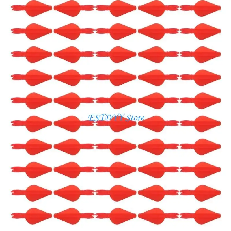 

G6DE 20PCS/50PCS Вставьте хвостовую вставку Nock Set для стрельбы Стрелка Стрельба Охота на охоту