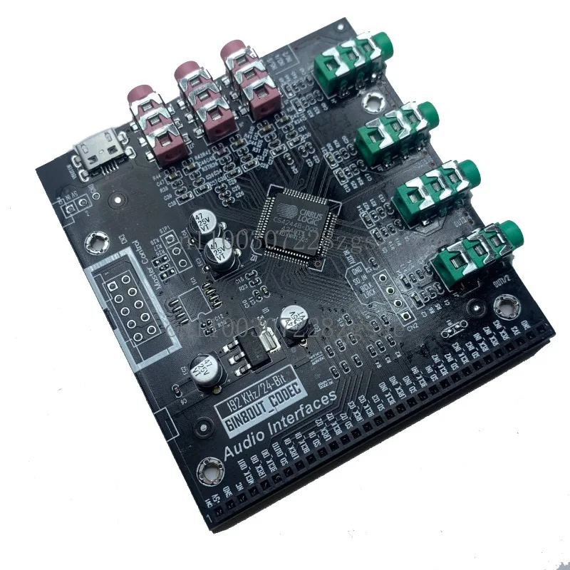 6 in 8 out CS42448 multi-channel decoding, electronic 4-divider board, default TDM format