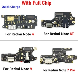 Fast Charge For Xiaomi Redmi Note 3 4 4X 5 6 7 8T 9 9S Pro USB Charging Dock Port Plug Socket Charge Connector Board Flex