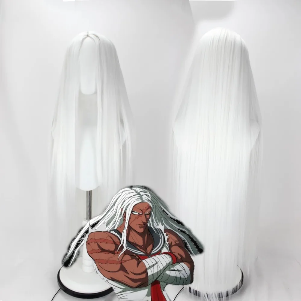 

Danganronpa Ogami Sakura Cosplay Wig White Long Hair