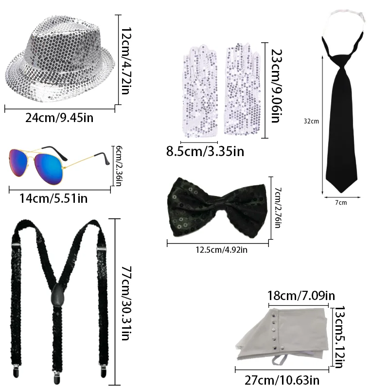 

70s Jazz Costume, Perfect for Jazz Cosplay, Photography, 70s Themed Parties, Halloween and Many Other Scenarios.