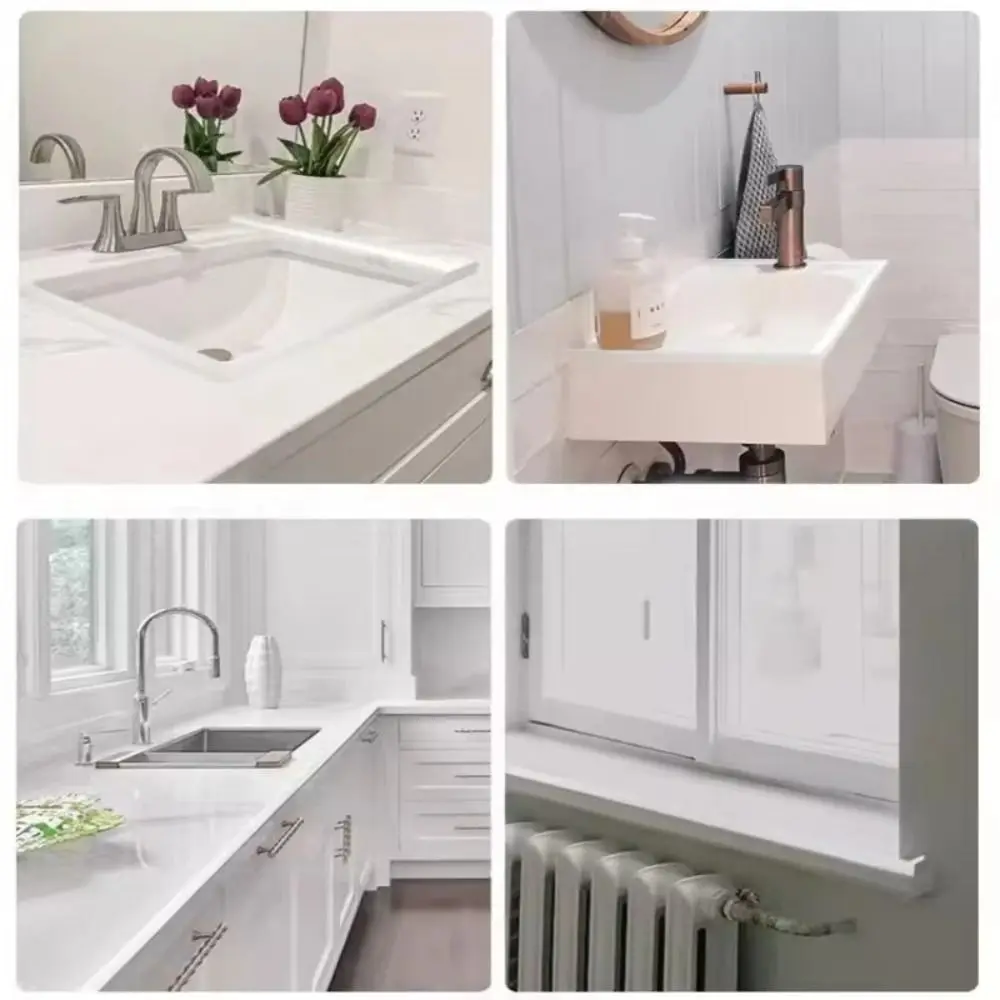 

New Self-Adhesive Water Stopper Bendable Flexible Water Retaining Strip Door Bottom Sealing Strip Kitchen